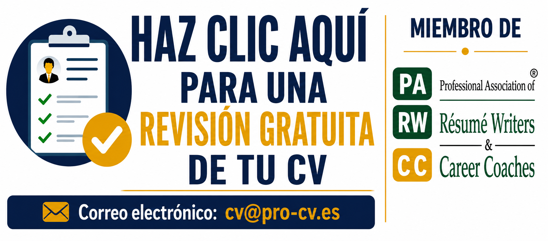 Revisión gratuita de CV